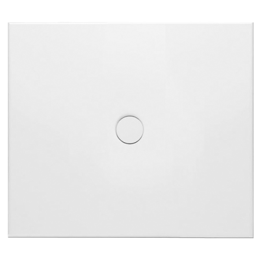 Plan de douche FLOOR
90 x 80 x 2,5 cm, acier
isolation phonique
trou d'écoulement D 90 mm
montage au niveau du sol
sans cadre de système à
encastrer