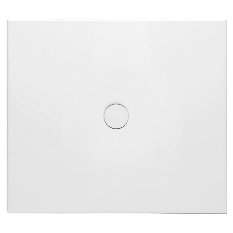 Plan de douche FLOOR
110 x 100 x 2,5 cm, acier
isolation phonique
trou d'écoulement D 90 mm
montage au niveau du sol
sans cadre de système à
encastrer