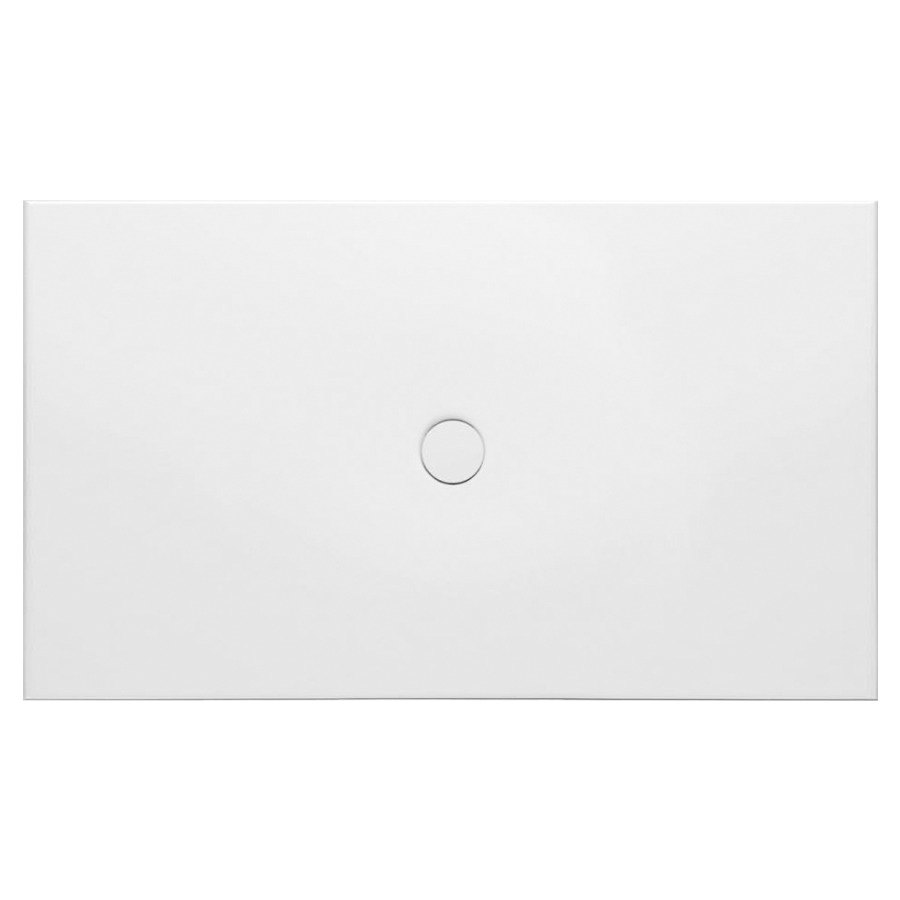 Plan de douche FLOOR
120 x 75 x 2,5 cm, acier
isolation phonique
trou d'écoulement D 90 mm
montage au niveau du sol
sans cadre de système à
encastrer