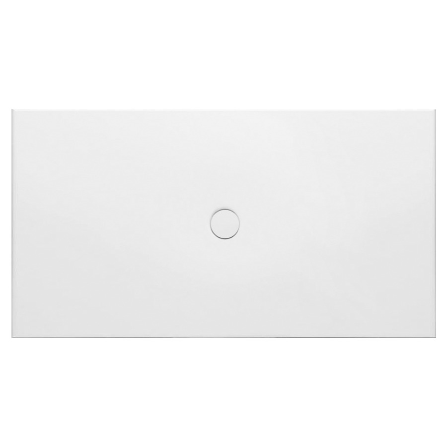 Plan de douche FLOOR
130 x 90 x 2,5 cm, acier
isolation phonique
trou d'écoulement D 90 mm
montage au niveau du sol
sans cadre de système à
encastrer