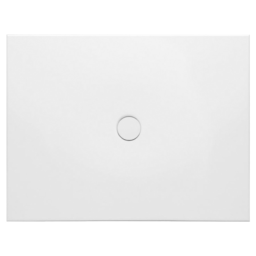 Plan de douche FLOOR
130 x 100 x 2,5 cm, acier
isolation phonique
trou d'écoulement D 90 mm
montage au niveau du sol
sans cadre de système à
encastrer