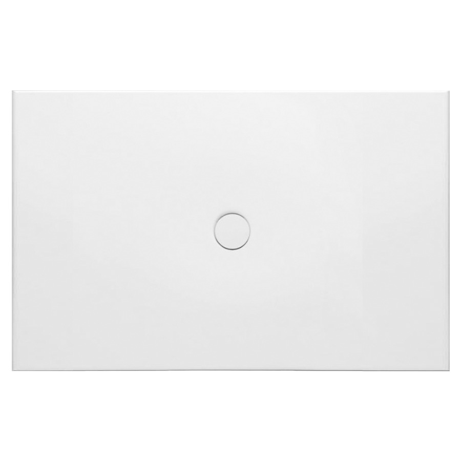 Plan de douche FLOOR
140 x 90 x 2,5 cm, acier
isolation phonique
trou d'écoulement D 90 mm
montage au niveau du sol
sans cadre de système à
encastrer