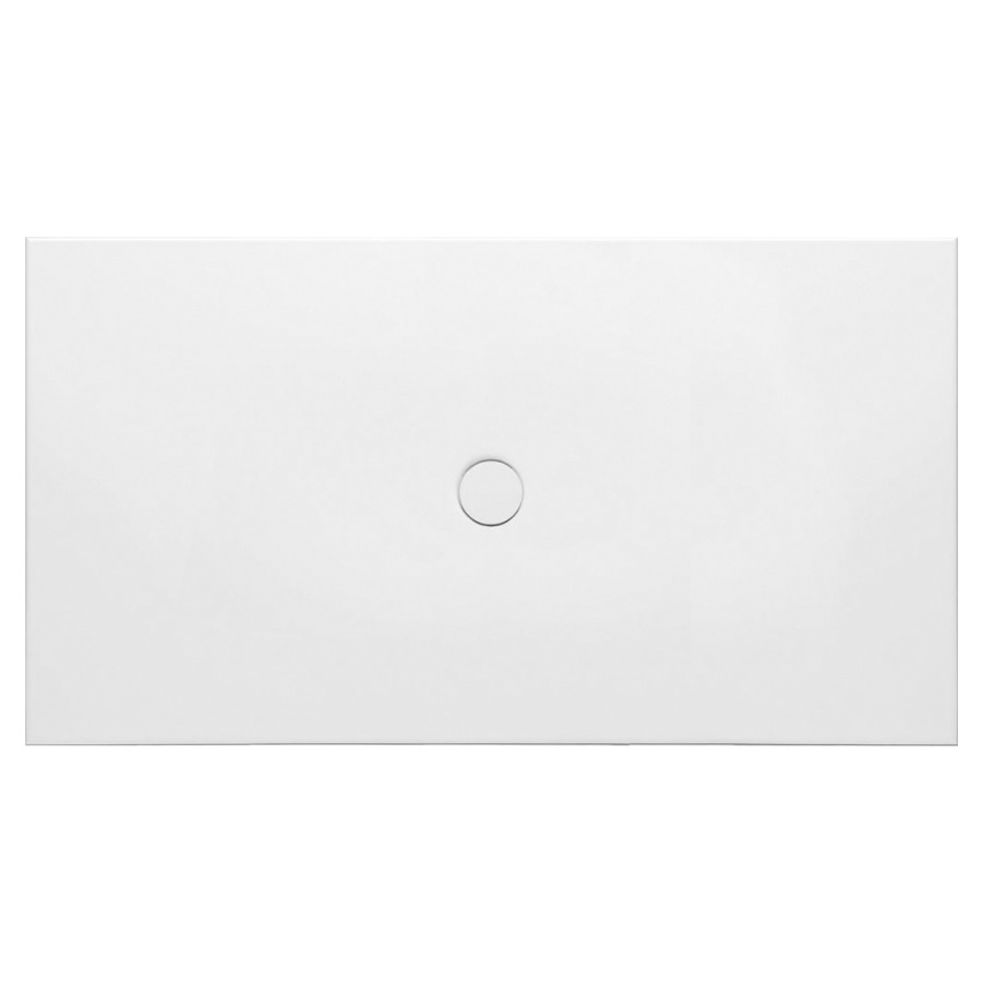 Plan de douche FLOOR
170 x 90 x 2,5 cm, acier
isolation phonique
trou d'écoulement D 90 mm
montage au niveau du sol