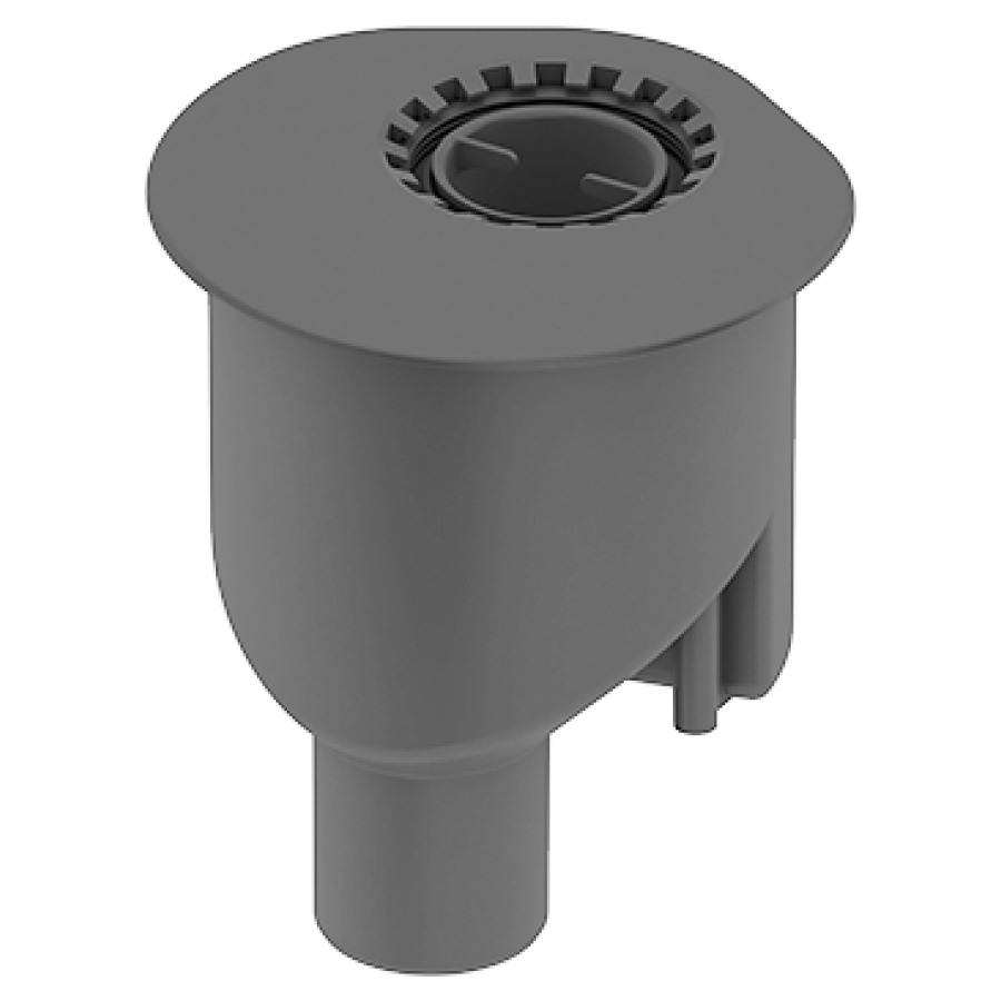 Ecoulement TECEdrainline
vertical DN50
capacité 78 l/min
hauteur 115 mm