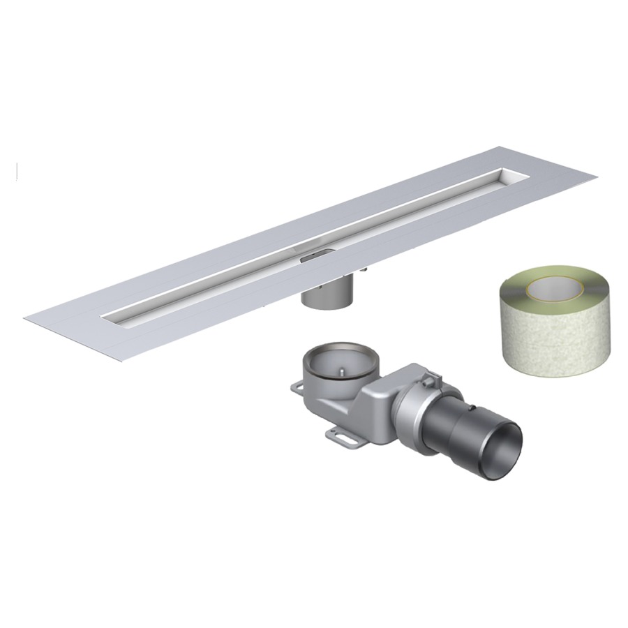 Rigole douche Aqua Swissline Vario set complet