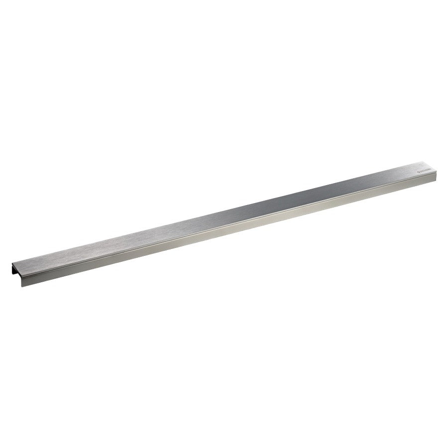 Plaque de recouvrement AQUA
SWISSLINE Design
longueur 130 cm, largeur 4 cm
acier inoxydable mat brossé