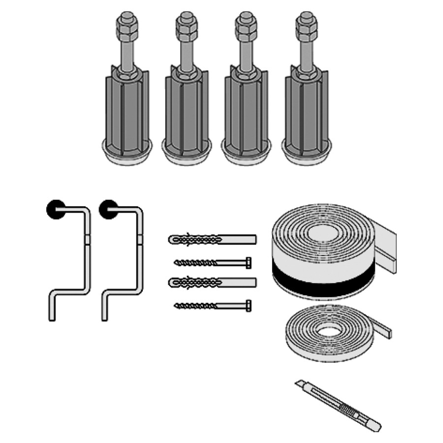 Set de pieds Schmidlin spécial