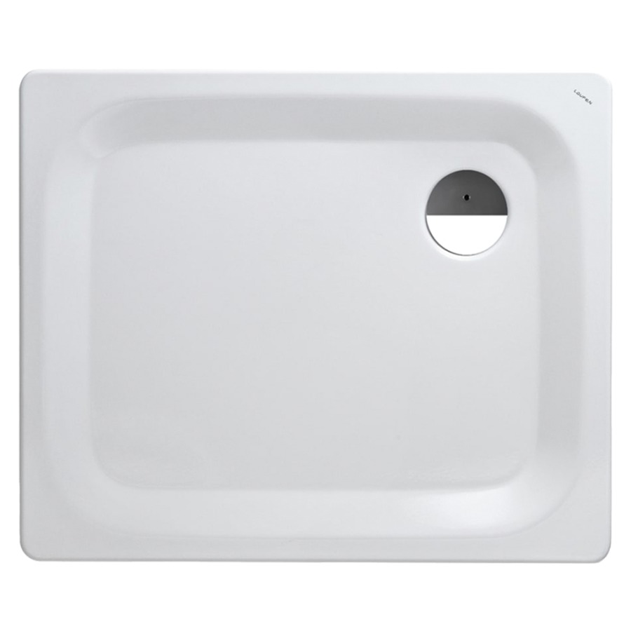 Receveur de douche PLATINA
90 x 2.5 x 75 cm
Acier, isolation phonique, rectangulaire
écoulement dans l’angle, D 90 mm
sans soupape d’écoulement