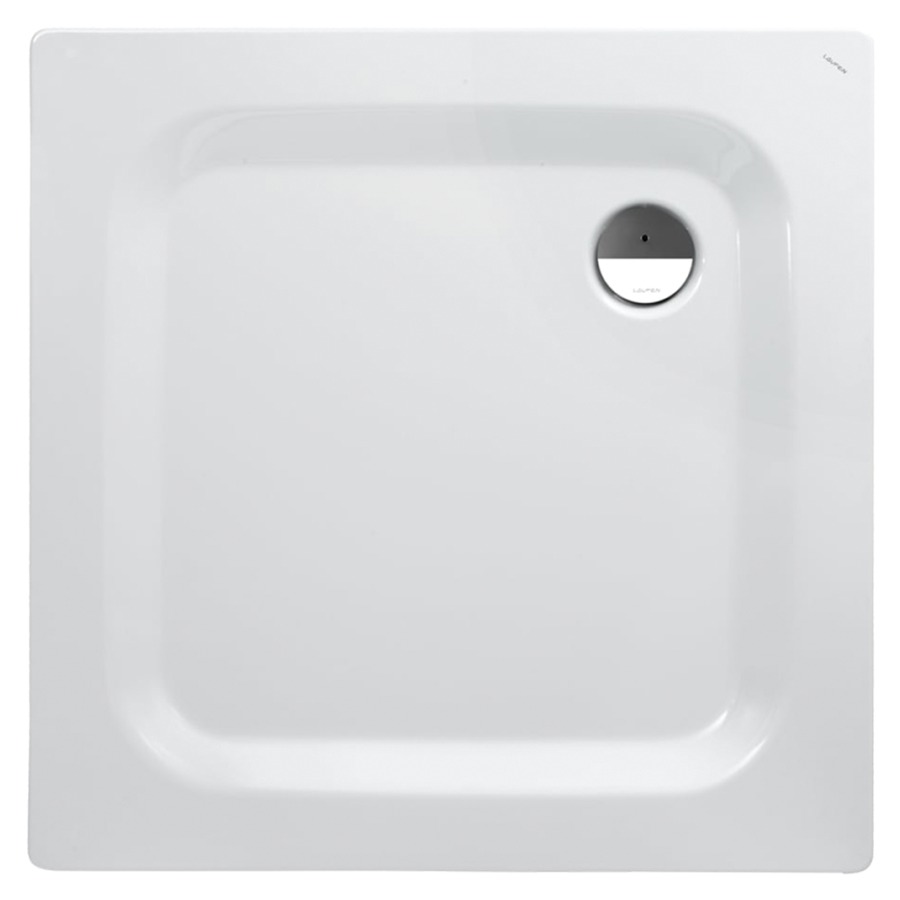 Receveur de douche PLATINA
100 x 2.5 x 100 cm
Acier, isolation phonique, carrée
écoulement dans l’angle, D 90 mm
sans soupape d’écoulement