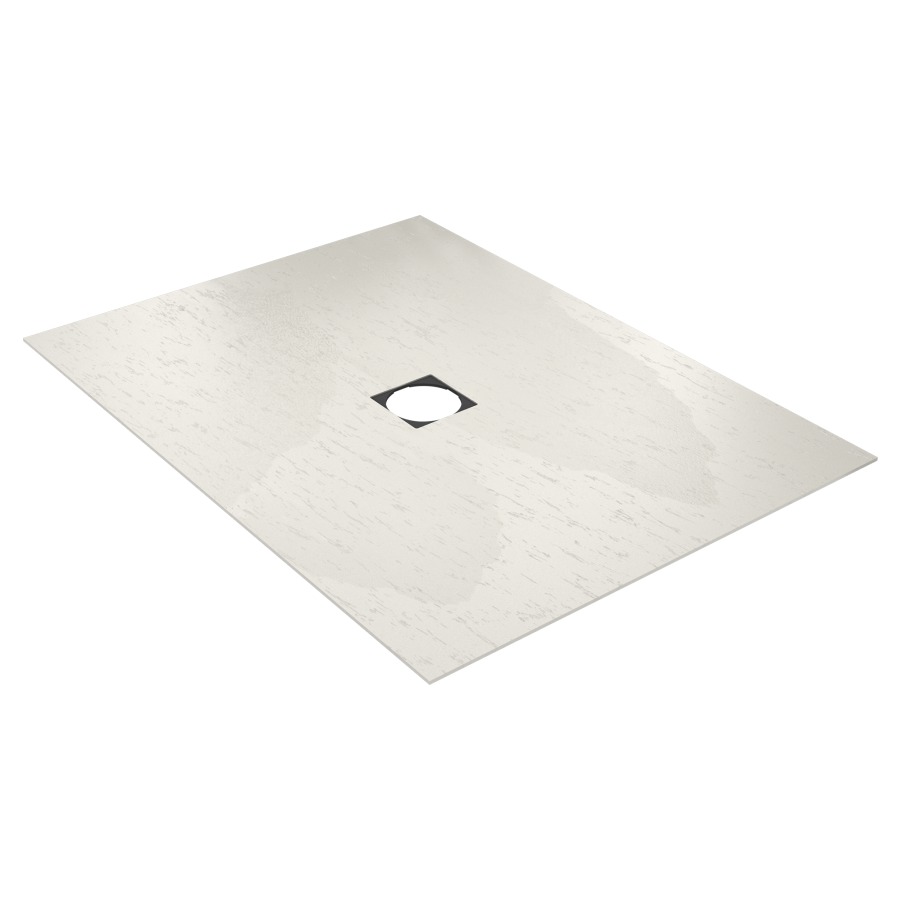 Surface du sol WEDI FUNDO TOP
PLANO Z, 120 x 90 cm
écoulement central, revêtement
de sol préfabriqué pour
élément au sol Fundo Plano
146 233/234, texturé optique
pierre naturelle, matériau
composite minéral / vinyle
