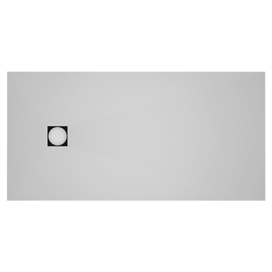 Surface du sol WEDI-FUNDO TOP
PRIMO D, 180 x 90 cm
écoulement decentral
revêtement de sol sans
jointure pour élément de
douche Fundo Primo 148 534
texturé optique pierre
naturelle, matériau composite
minéral / vinyle