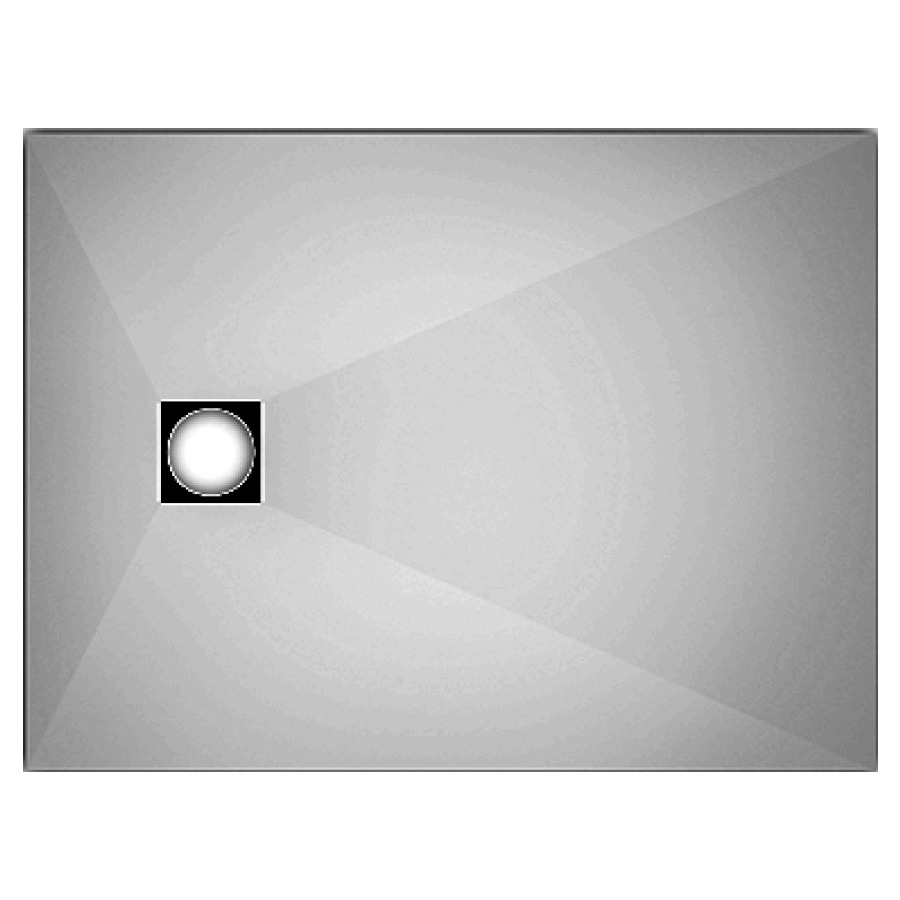 Surface du sol WEDI-FUNDO TOP
PRIMO D, 180 x 90 cm
écoulement decentral
revêtement de sol sans
jointure pour élément de
douche Fundo Primo 148 534