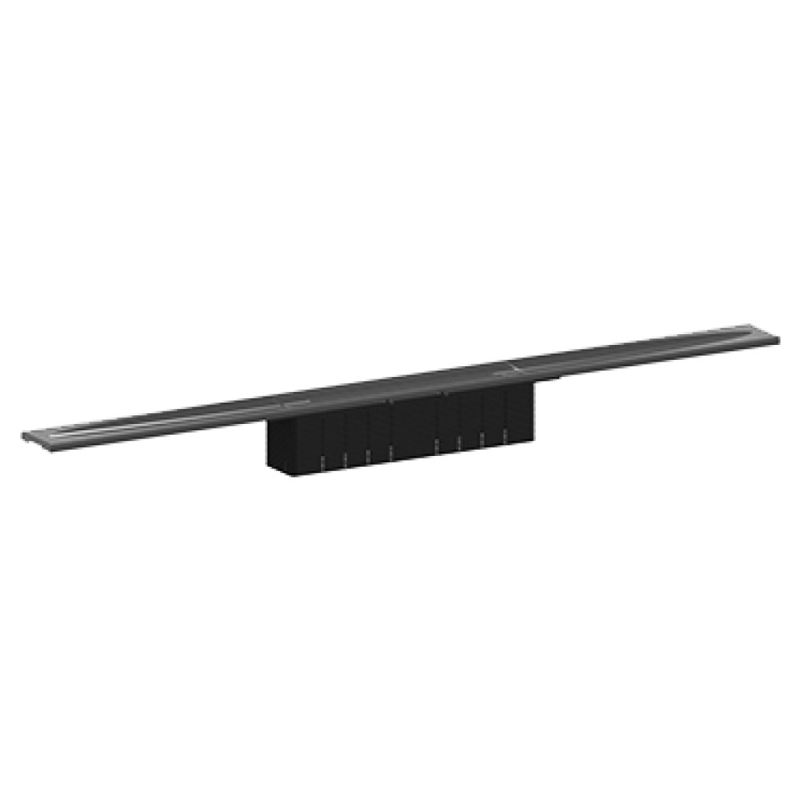 Rigole de douche CERAFLOOR
SELECT, 80 cm, avec déclivité
intégrée, longueur
personnalisable sur place
pour des revêtements 10-32 mm
acier inoxydable, pour boîter
d'écoulement Dallflex