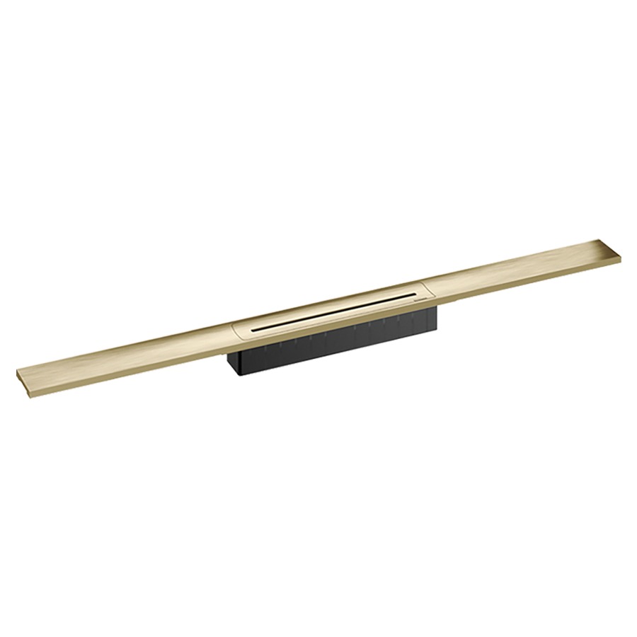 Rigole de douche CERAFLOOR
SELECT, 80 cm, avec déclivité
intégrée, longueur
personnalisable sur place
pour des revêtements 10-32 mm
acier inoxydable, pour boîter
d'écoulement Dallflex