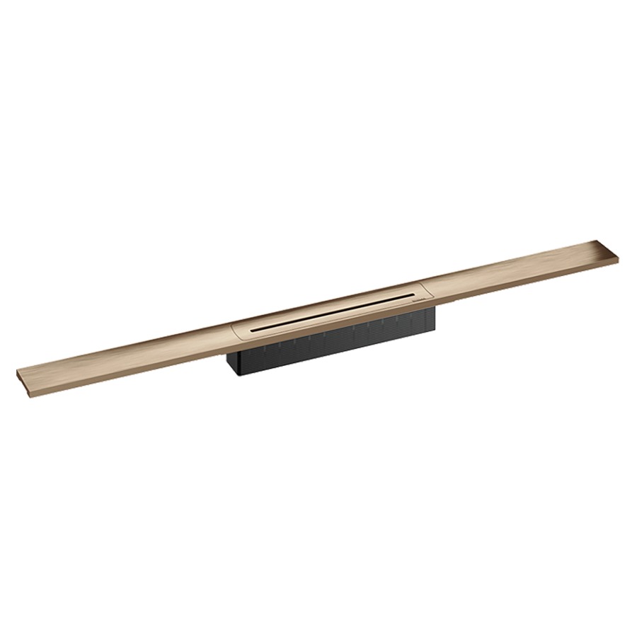 Rigole de douche CERAFLOOR
SELECT, 80 cm, avec déclivité
intégrée, longueur
personnalisable sur place
pour des revêtements 10-32 mm
acier inoxydable, pour boîter
d'écoulement Dallflex