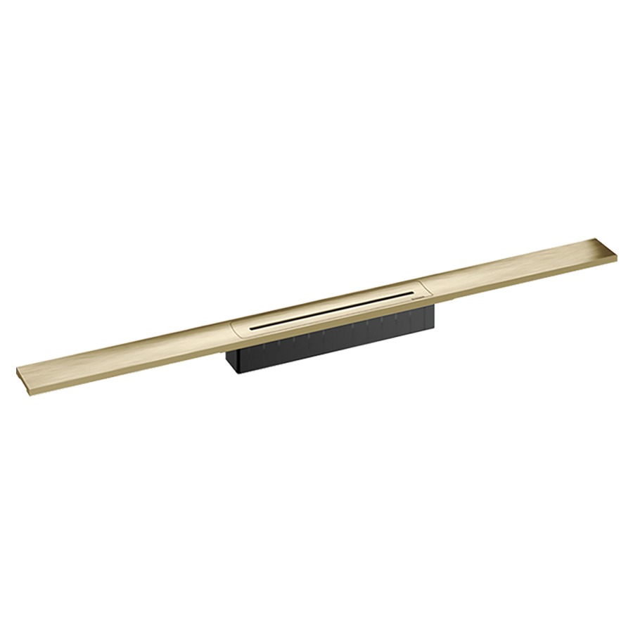Rigole de douche CERAFLOOR
SELECT, 90 cm, avec déclivité
intégrée, longueur
personnalisable sur place
pour des revêtements 10-32 mm
acier inoxydable, pour boîter
d'écoulement Dallflex