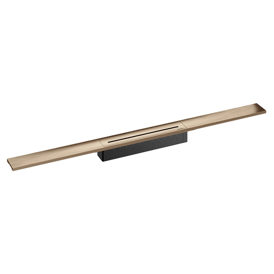 Rigole de douche CERAFLOOR
SELECT, 90 cm, avec déclivité
intégrée, longueur
personnalisable sur place
pour des revêtements 10-32 mm
acier inoxydable, pour boîter
d'écoulement Dallflex