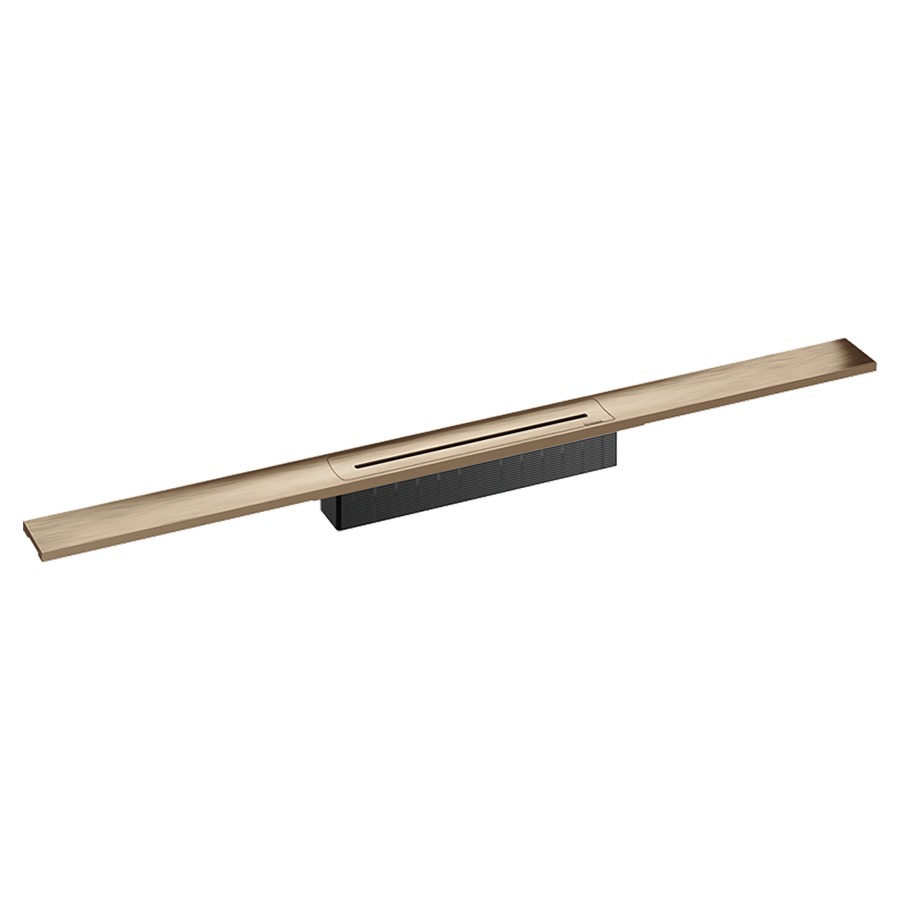 Rigole de douche CERAFLOOR
SELECT, 100 cm, avec déclivité
intégrée, longueur
personnalisable sur lace
pour des revêtements 10-32 mm
acier inoxydable, pour boîter
d'écoulement Dallflex