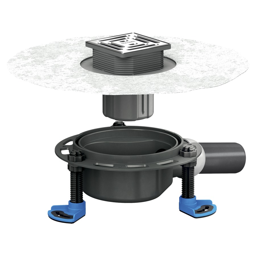 Ecoulement au sol DallDrain Pure 12 set complet