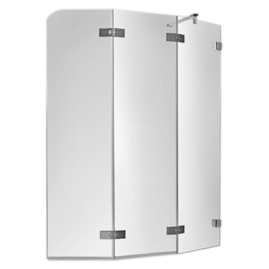 Paroi pliante COLLECTION 2
142,8 cm, H 150 cm, 3 panneaux
360° pivotant, 1 partie fixe
charnières à droite
