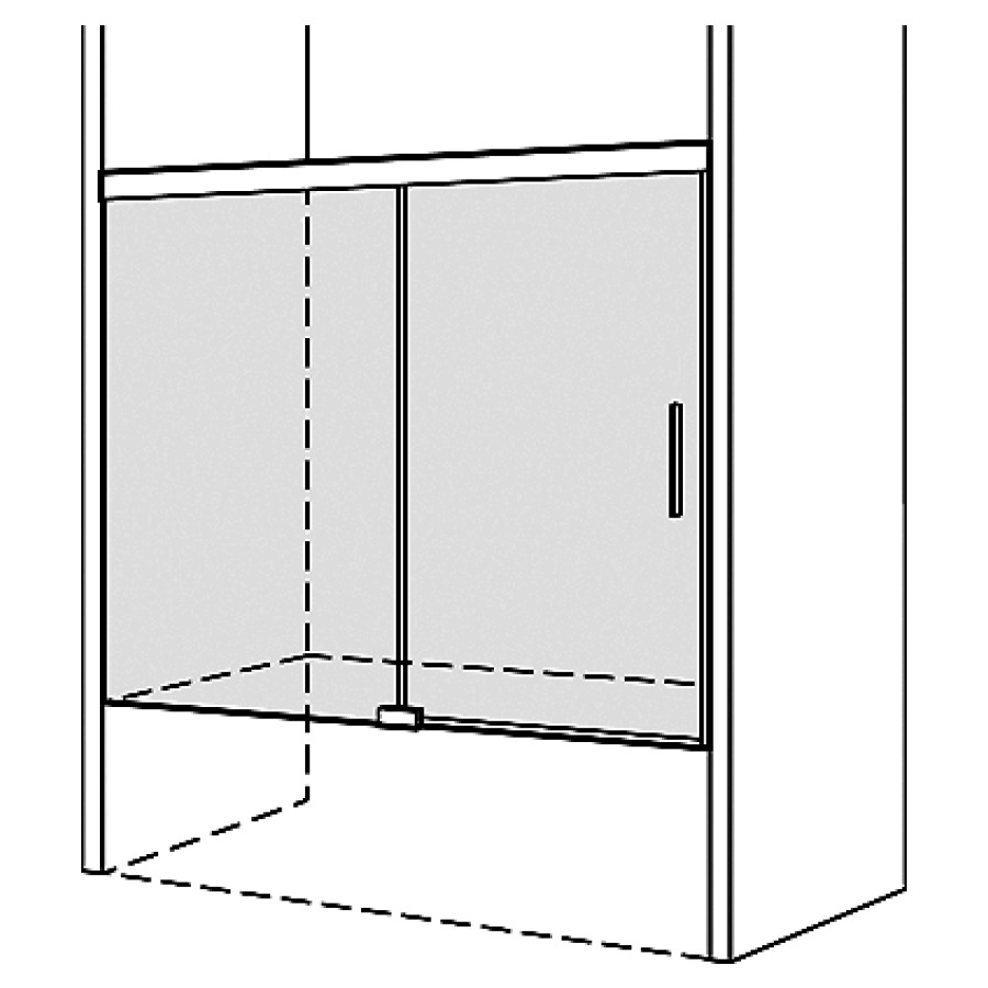 Porte coulissante S606Plus Niche