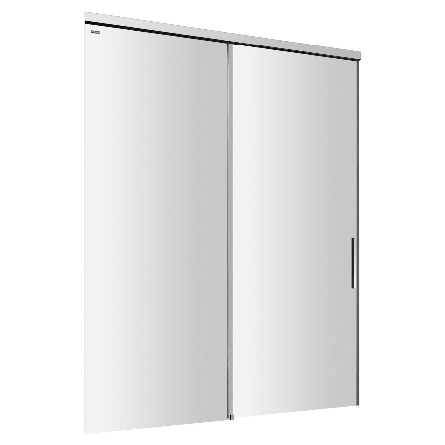 Porte coulissante Viva sol au plafond, niche