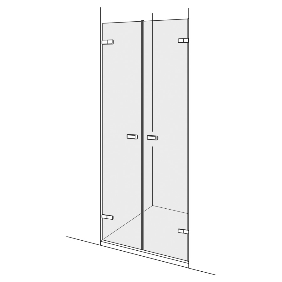 Porte battante Viva niche