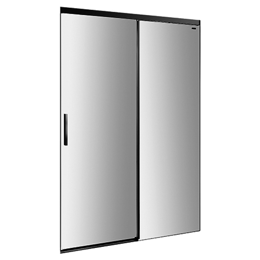 Porte coulissante BELLA VITA 3
PLUS NICHE, -120 cm, H -210 cm
2 panneaux, partie fixe
montage à droite
fonction Soft-Close, MESURES
EXACTES SELON PRISE DE MESURE