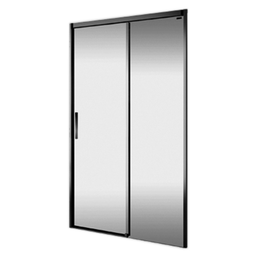 Porte coulissante BELLA VITA 3
156,6-160,5 cm, H 200 cm, pour
cloison latérale, 2 panneaux
partie fixe montage à droite
fonction Soft-Close
montage sur receveur de douche