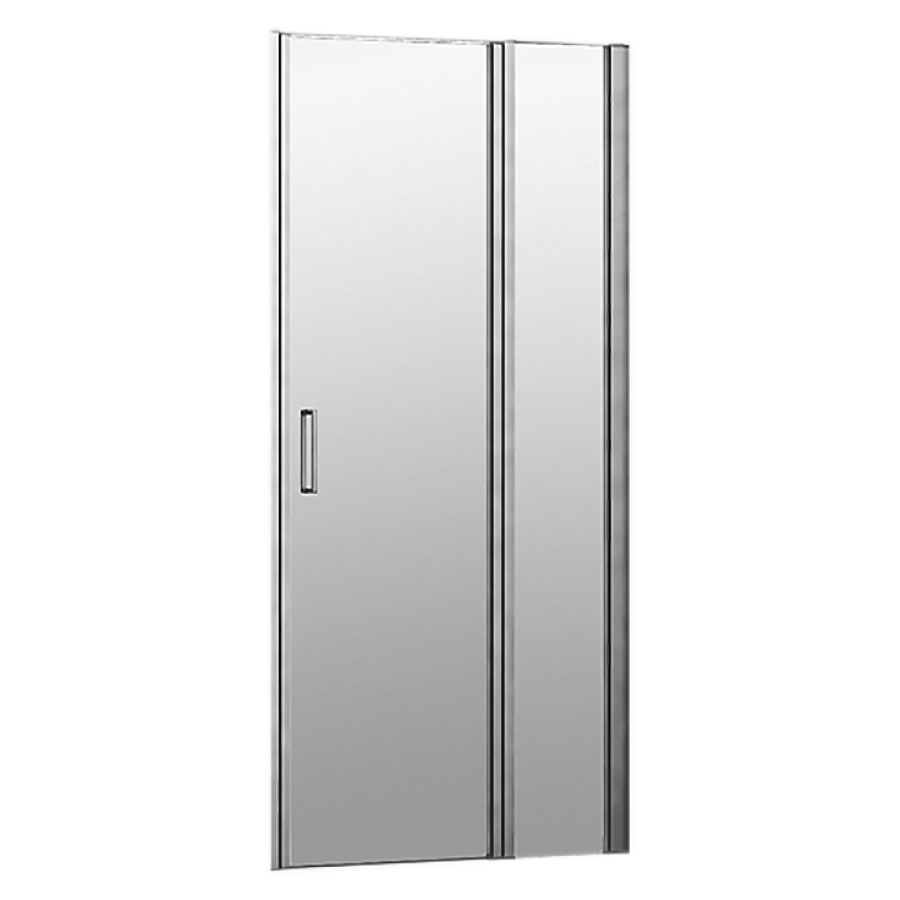 Porte battante BELLA VITA 3
88-90,5 cm, H 200 cm
pour entrée diagonale
avec partie fixe
charnières à droite
montage sur carrelage