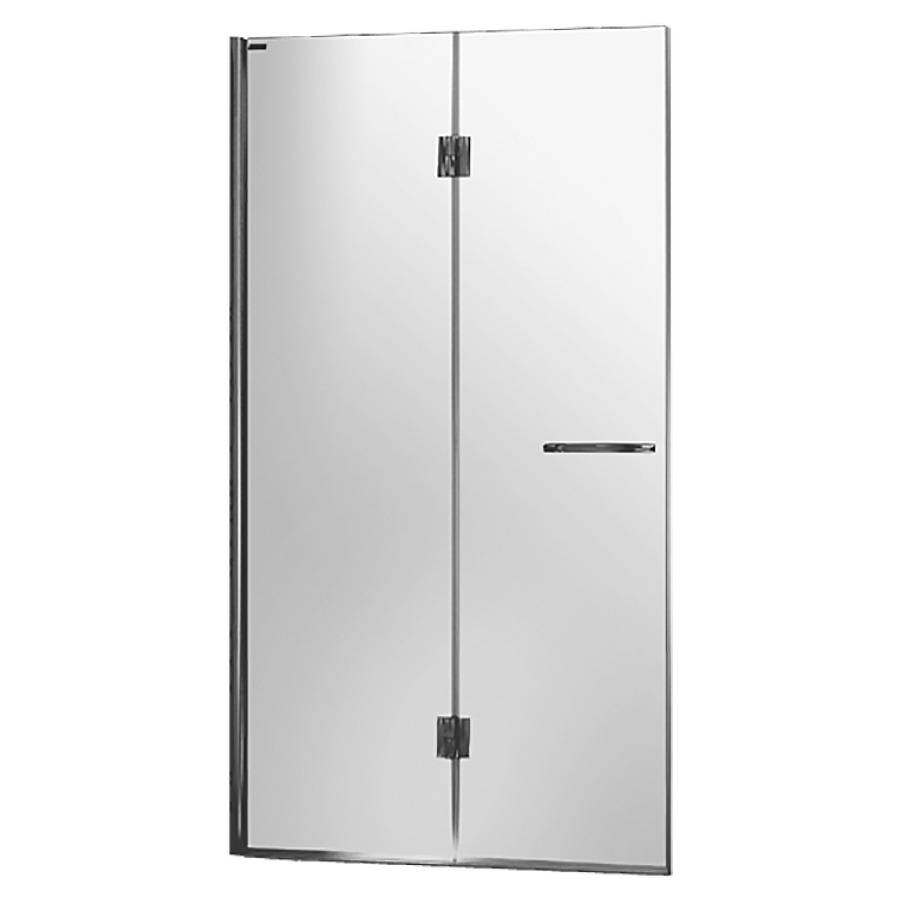 Porte pliante BELLA VITA 3
88,5-90,5 cm, H 200 cm, pour
cloison latérale, 2 panneaux
partie fixe montage à gauche
montage sur carrelage