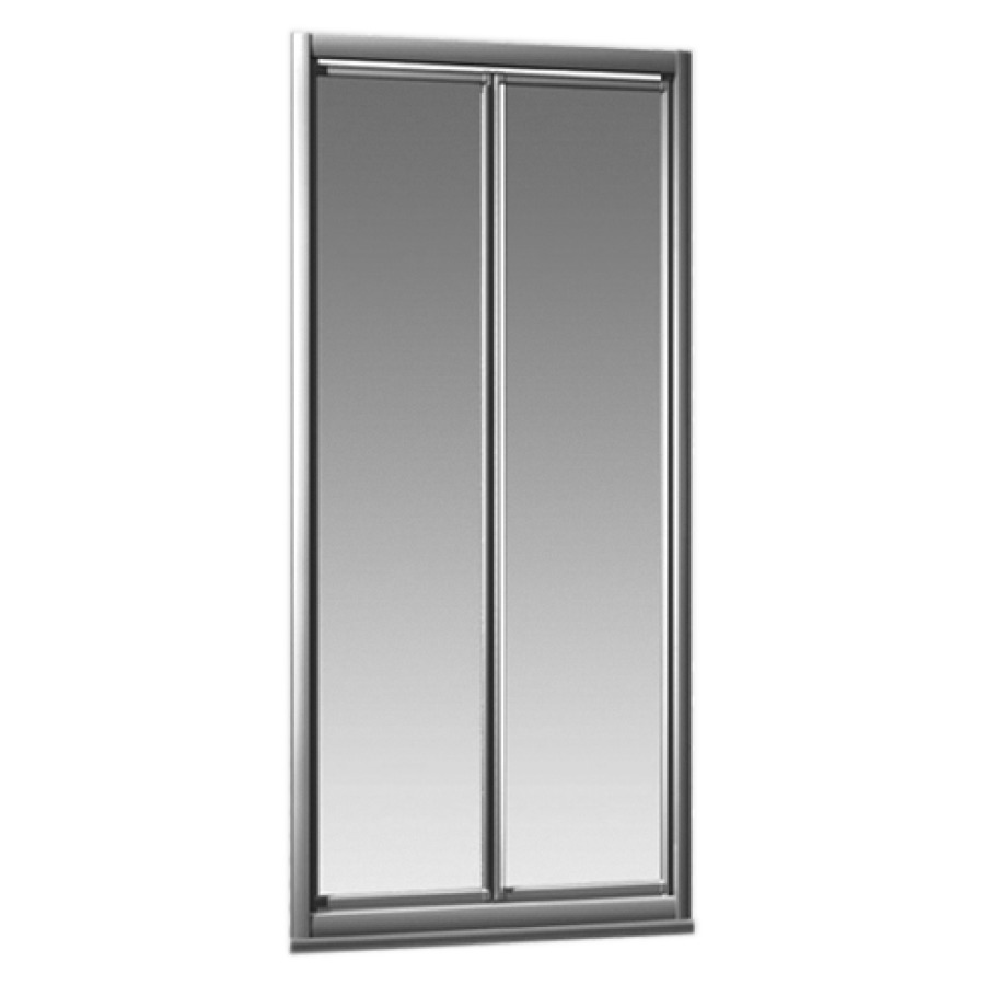 Porte battante TWIGGY-TOP
86-90 cm pour niche
89-93 cm pour cloison
latérale, H 185 cm, 2 panneaux