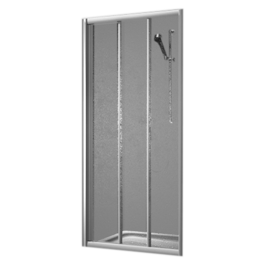 Porte coulissante TWIGGY-TOP
89-93 cm, H 185 cm, 3 panneaux
pour cloison latérale