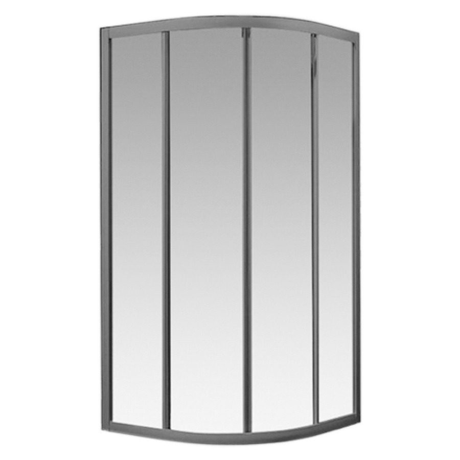 Entrée diagonale TWIGGY-TOP
88-90 x 88-90 cm, H 195 cm
porte coulissante avec partie fixe à gauche et à droite
encadré
pour douche quart de cercle R 55 cm