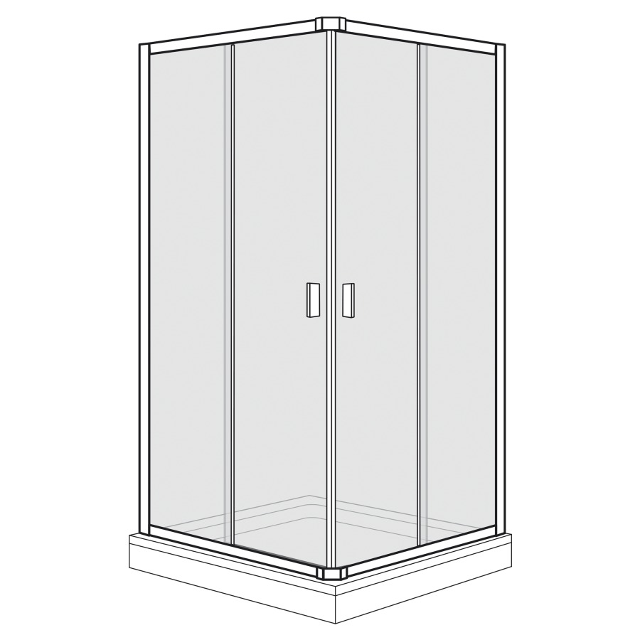 Entrée diagonale Optima 400