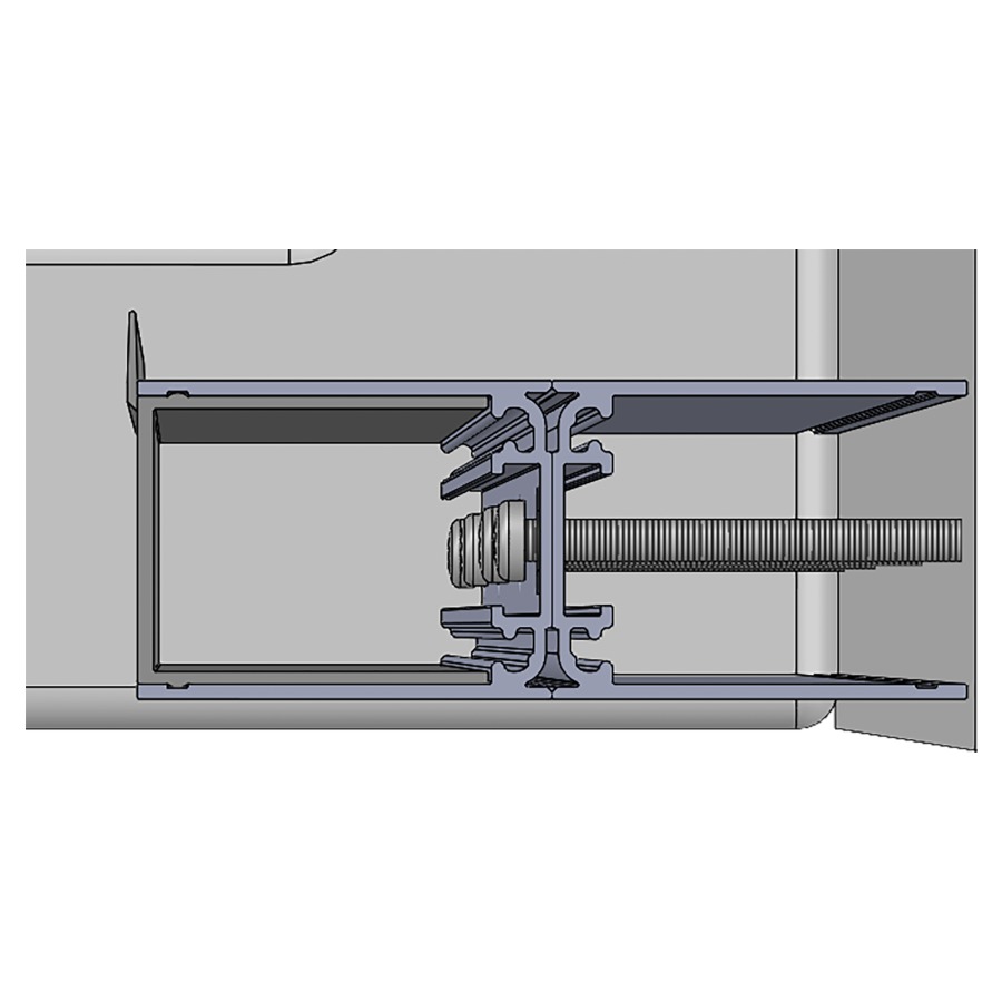 Profilé d'élargissement Duscholux 41 mm