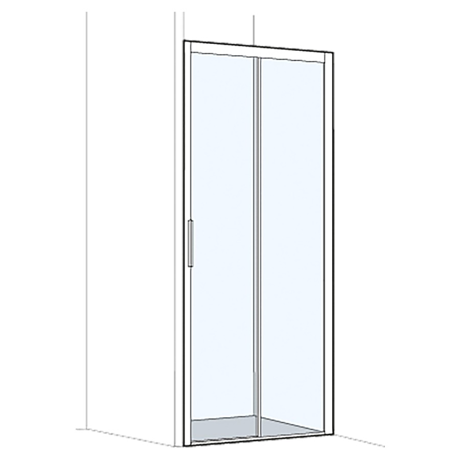 Porte coulissante S400PLUS
NICHE
136-139 cm, H 200 cm
2 panneaux, partie fixe à
droite
