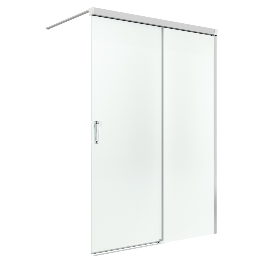 Porte coulissante CADURA WALK-
IN, H -200 cm, 100-140 cm
2 panneaux, montage à droite