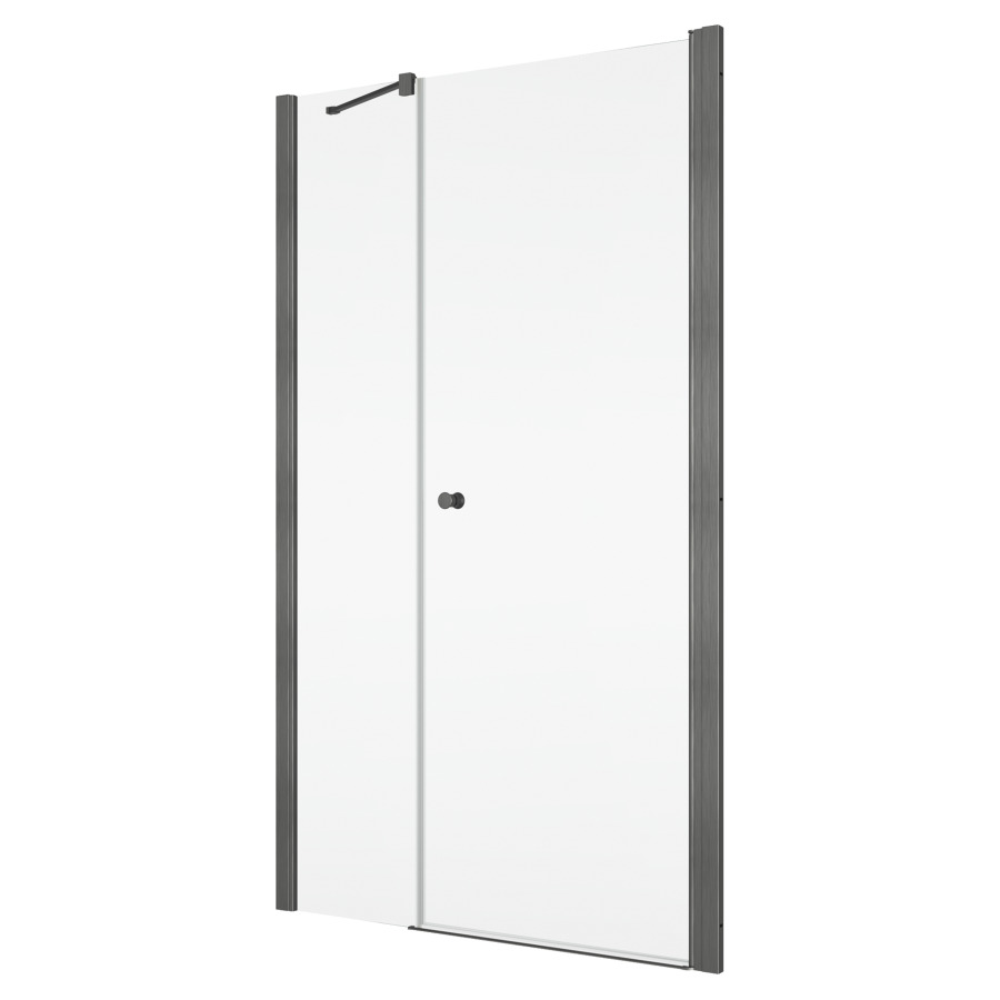 Porte tournante SOLINO
117,5-121 cm, H 200 cm
1 partie fixe
pour niche ou cloison latérale
ouverture intérieure et
extérieure, protection
Aquaperle