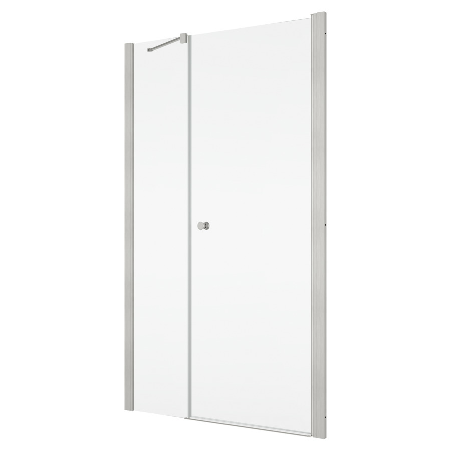 Porte tournante SOLINO
137,5-141 cm, H 200 cm
1 partie fixe
pour niche ou cloison latérale
ouverture intérieure et
extérieure, protection
Aquaperle