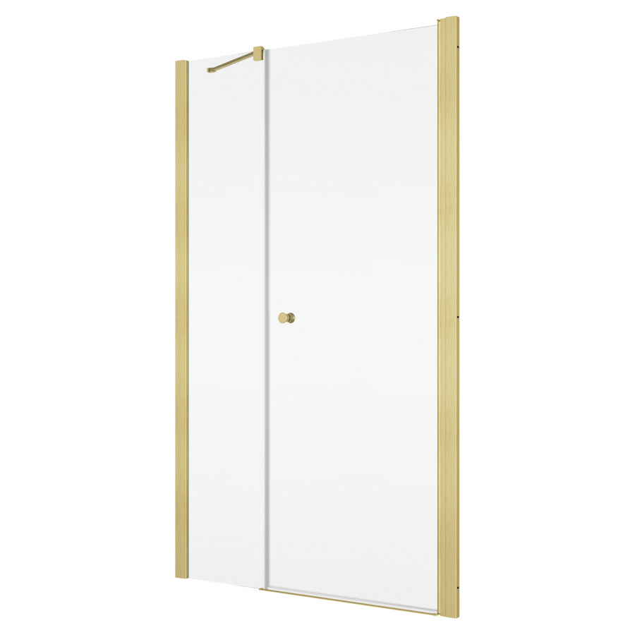 Porte tournante SOLINO
L production sur mesure
H 200 cm, 1 partie fixe
pour niche ou cloison latérale
ouverture intérieure et
extérieure, protection
Aquaperle