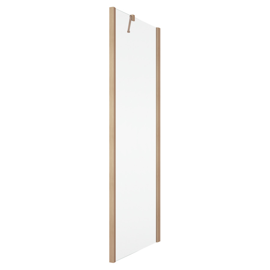 Cloison latérale SOLINO
73-75 cm, H 200 cm
pour porte battante 2 panneaux
support de stabilisation
inclus, protection Aquaperle