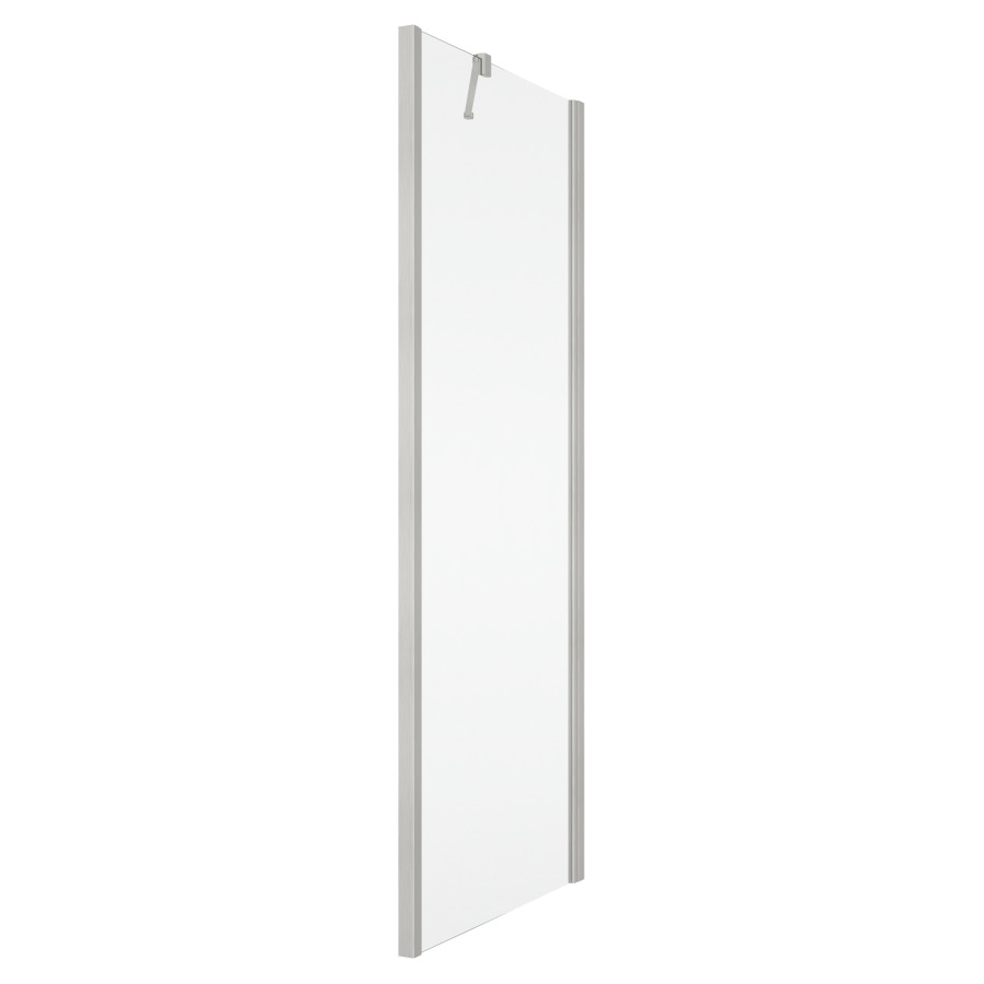 Cloison latérale SOLINO
L et H production sur mesure
pour porte battante 2 panneaux
support de stabilisation
inclus, protection Aquaperle