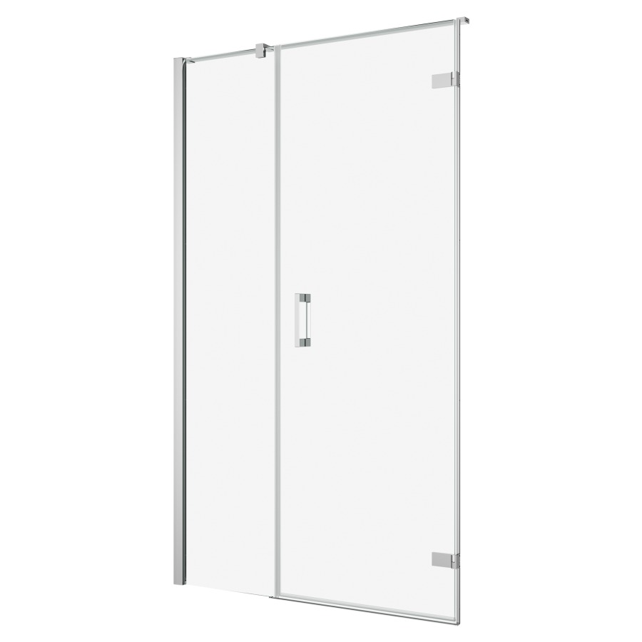 Porte tournante PUR
avec équerre murale
H -200 cm, largeur -200 cm
montage à droite, cloison
latérale en alignement avec
profilé de raccordement au mur
avec barre de stabilisation
MESURES EXACTES SELON PRISE DE
MESURES