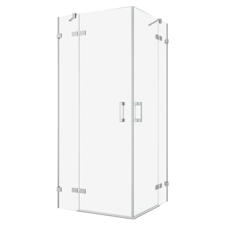 Entrée diagonale PUR
avec équerre murale
75-120 cm, H -200 cm
2 panneaux, porte tournante
gauche, partie fixe, avec
support d'angle
MESURES EXACTES SELON PRISE DE
MESURES