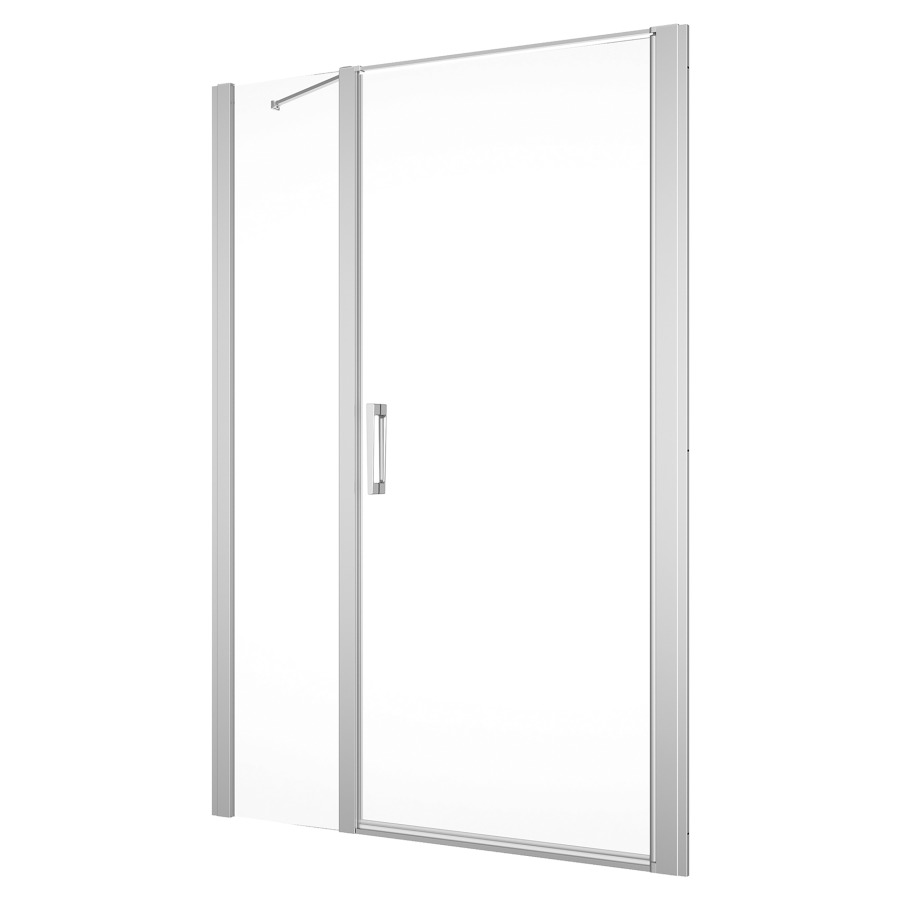 Porte battante DIVERA
140 cm, H 200 cm, largeur
d'entrée 83 cm, 1 panneau
avec cloison latérale en
alignement, pour niche
où cloison latérale, ouverture
intérieure et extérieure
protection Aquaperle