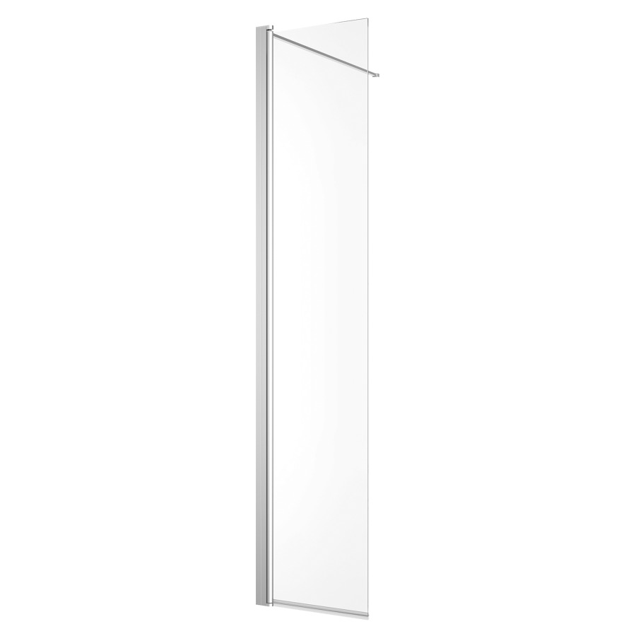 Élément en verre DIVERA
40 cm, H 200 cm
mobile 180°, pour cloison
latérale, protection Aquaperle