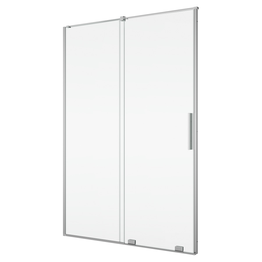 Porte coulissante AMALIA
120 cm, H 200 cm
1 panneau
avec le panneau fixe
avec barre de stabilisation
protection Aquaperle