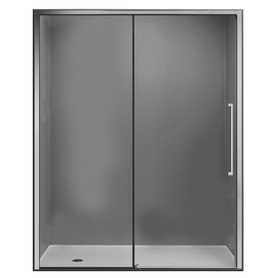 Porte coulissante TRENDY
DESIGN NICHE
116-120 cm, H 195 cm
2 panneaux, charnières à
gauche