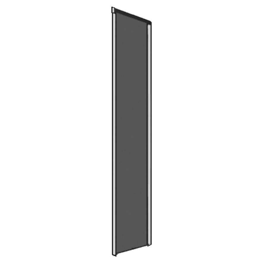 Cloison latérale TRENDY DESIGN
77-79 cm, H 195 cm
pour entrée diagonale
charnières à gauche